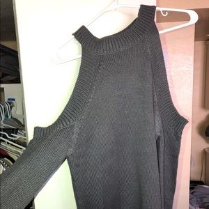 Open Shoulder Sweater